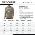 thumbnail image 5 of Iceglad Men's Long Sleeve Shirt Mock Turtleneck Cotton Basic Thermal Undershirt Lightweight Pullover, 5 of 7