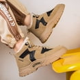 thumbnail image 4 of Men Winter Snow Boots Insulated Outdoor Hiking Shoes Faux Fur Lined Warm Boots, 4 of 5