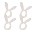 thumbnail image 4 of CIMAXIC easter 4PCS Creative Easter Napkin Ring Cartoon Rabbit Napkin Holder Fine Wooden Easter Napkin Stand Table Napkin Holder Decor for Hotel Store Home Party Use,3.82"X2.99"X0.47", 4 of 4