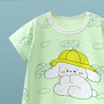 thumbnail image 4 of YEPGAR Baby Boys Girls Bodysuits Short Sleeve Summer Baby Boy Infant Clothes Baby Onsies Infant Baby Boy Clothes for 0-24 Months (A19 Light Green, 3-6 Months), 4 of 4
