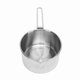 thumbnail image 3 of Olla Hirviendo Para Acampar, Hervidor De Cocina Multifuncional Para Acampar, Fácil Limpieza, Portátil, De Acero Inoxidable 304 Con Plegable Para Té, Café Para Picnic, 3 of 7