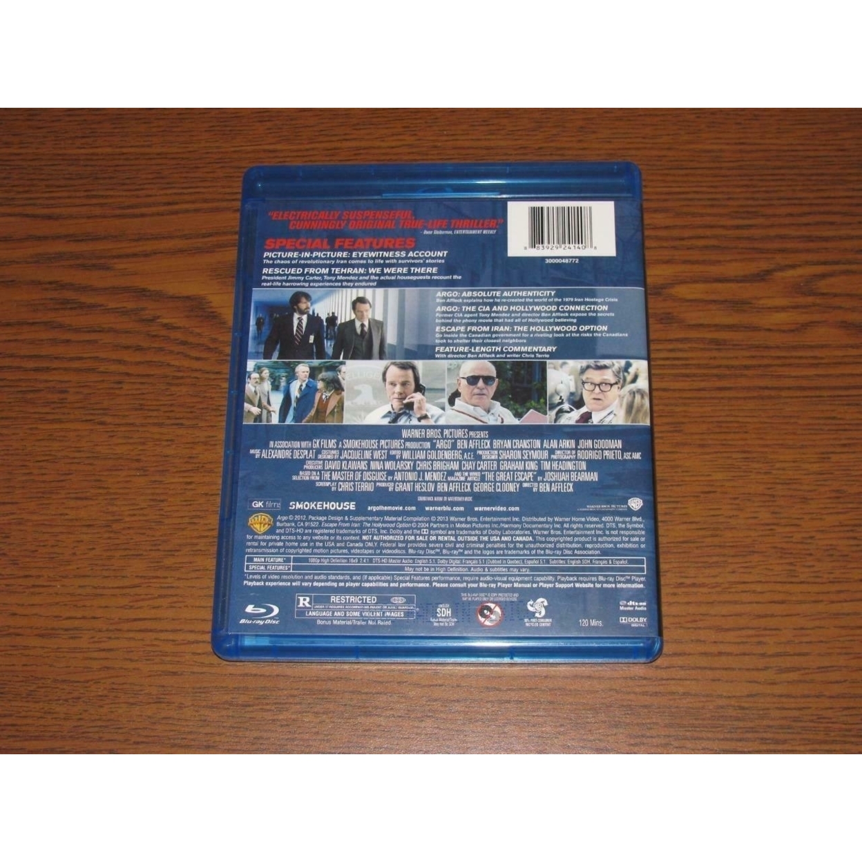Argo (Blu-ray + DVD), Warner Home Video, Action & Adventure - image 3 of 3