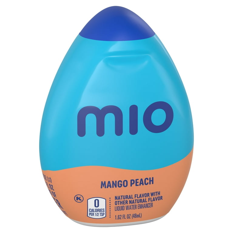 2 pack) MiO Mango Peach Sugar Free Water Enhancer, 1.62 fl oz