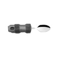 thumbnail image 1 of letairis Home Restaurant Elderly Tableware Replacement Anti-fall Nonslip Handle Stainless Steel Dinnerware Camping Eating Aid Spoon, 1 of 6