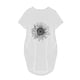 thumbnail image 5 of Puntoco Vestido De Manga Corta Con Cuello En V, Vestido Casual Suelto Con Estampado De Girasol Para Mujer Blanco Xxl, 5 of 5