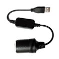 thumbnail image 3 of Y-Loong Car Converter Adapter Usb Port To 12v Cigarette Lighter Socket Female, 3 of 5