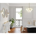 thumbnail image 2 of Spenser Collection One-Light Brushed Gold Industrial Vanity Light, 2 of 9