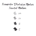 thumbnail image 5 of Prismacolor Premier Illustration Markers, Assorted Tips, Black, 4 Count, 5 of 5