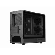 DIYPC DIYmATX06Wood DIY-mATX06-Wood Micro ATX Mid Tower Case Black/Walnut