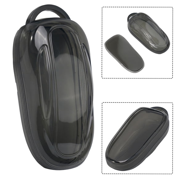 Signal As Good Black Transparent Key Fob Case for Tesla Model X 2016 2023