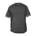 thumbnail image 2 of Alleson Athletic B59885095 Mens Diamond Jersey, Charcoal & White - Large, 2 of 2
