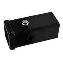 TAILTOSS Trailer Hitch Receiver 1Set Weld On Receiver Tube Black Steel Square for Vehicle and Truck Towing