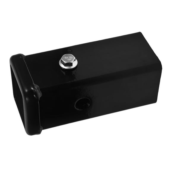 TAILTOSS Trailer Hitch Receiver 1Set Weld On Receiver Tube Black Steel Square for Vehicle and Truck Towing
