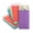 Bright and Pastel Palette, variant on Cash envelopes, 6.5 inches x 3.5 inches, 100 pieces per pack, kraft paper, self-adhesive large pack cash envelopes, suitable for budgets, cash and coin savings, checks, and other purposes.