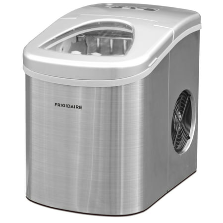 Frigidaire, Compact Ice Maker, Stainless Steel