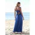 thumbnail image 3 of LASCANA Women's Tie Back Maxi Dress Back Bow, 3 of 5
