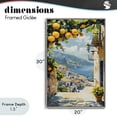 thumbnail image 4 of Stupell Industries Cottage Lemon Tree Overlooking Coast Gray Framed Giclee Art, 20 x 30, by Creative Studio, 4 of 8