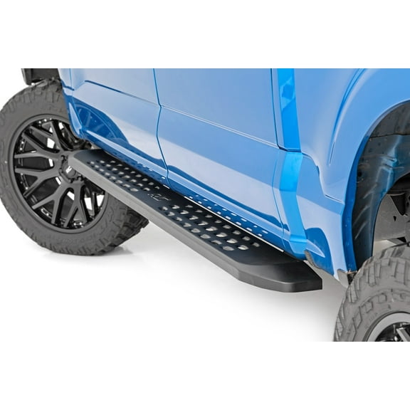 Rough Country RPT2 Running Boards for 2015-2025 Ford F-150 | Crew Cab - 44005