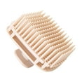 thumbnail image 1 of Fiudx Cepillo para Champú, Peine Masajeador de Dientes Finos y Firmes, Herramienta para Champú de Doble Cavidad, Cepillo Resistente para El Cabello, Limpiador de Cuero Cabelludo para Cuidado Canino,, 1 of 2