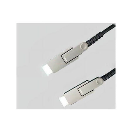 UPC: 0656750712801 | Hall Technologies CHD-JAV4K-DE10 10 METER 4K Javelin Plenum Optical HDMI Cable w/3-Yr Warranty
