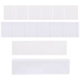 thumbnail image 2 of Soportes para Etiquetas Adhesivas Estantes de 1,2 X 4,3 Pulgadas, Transparentes Estantes, Bolsillos Tarjetas, Cajones Supermercado (Paquete 60), 2 of 11