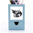 thumbnail image 1 of Dragon animaux Art Grain Outline Desk Supplies Organizer Pen Holder Card, 1 of 3