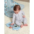 thumbnail image 6 of Modern Moments by Gerber Baby Boy Developmental Soft Crinkle Book, Blue Raccoon, 6 of 8
