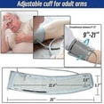 thumbnail image 4 of Extra Large Cuff Compatible with Omron 9u201d-21u201d Inches (22-53CM) XL Blood-M, 4 of 5