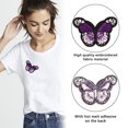 thumbnail image 3 of Parches termoadhesivos RETON, 72 unidades, para ropa, mariposas y flores, 3 of 9