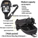 thumbnail image 2 of Crossbody Sling Bag Backpack With Adjustable Strap,black, 2 of 4
