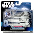 thumbnail image 2 of STAR WARS Micro Galaxy Squadron Bo-Katan Kryzes Gauntlet Starfighter - Vehículo clase Starfighter de 5 pulgadas con accesorio de microfigura de 1 pulgada, 2 of 5