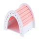 thumbnail image 1 of Pequeño animal Hideout Hamster House Deluxe Single Layers Wooden Hut Play Toy rosado Yuyangstore Escondite de animales pequeños, 1 of 8