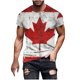 thumbnail image 2 of Tops para hombre, blusas y camisas de manga corta con cuello redondo para hombre, jersey informal con cuello redondo estampado para hombre, pantalones cortos deportivos para fitness, blusa de poliéste, 2 of 5