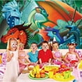 thumbnail image 4 of Wings of Fire Party Supplies Taspestry Poster Banner Backdrop Background Wall Decor, 4 of 6