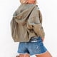 thumbnail image 1 of Chaqueta con capucha NikouMX Mujer Hombros Caídos S, 1 of 6