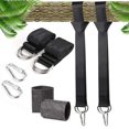 thumbnail image 3 of Accesorio para hamaca de jardín y hogar, montaje en árbol, silla para asiento, correa colgante, actividades al aire libre, fácil de instalar, cuerda para columpio, mosquetón de vendaje, 3 of 8