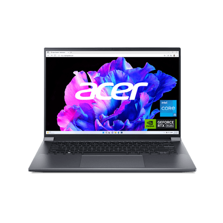Acer Laptop Swift X 14 Intel Core i5 13th Gen 13500H (2.60GHz) 16 GB LPDDR5 Memory 512 GB PCIe SSD NVIDIA GeForce RTX 3050 Laptop GPU 14.5" Windows 11 Home 64-bit SFX14-71G-5911