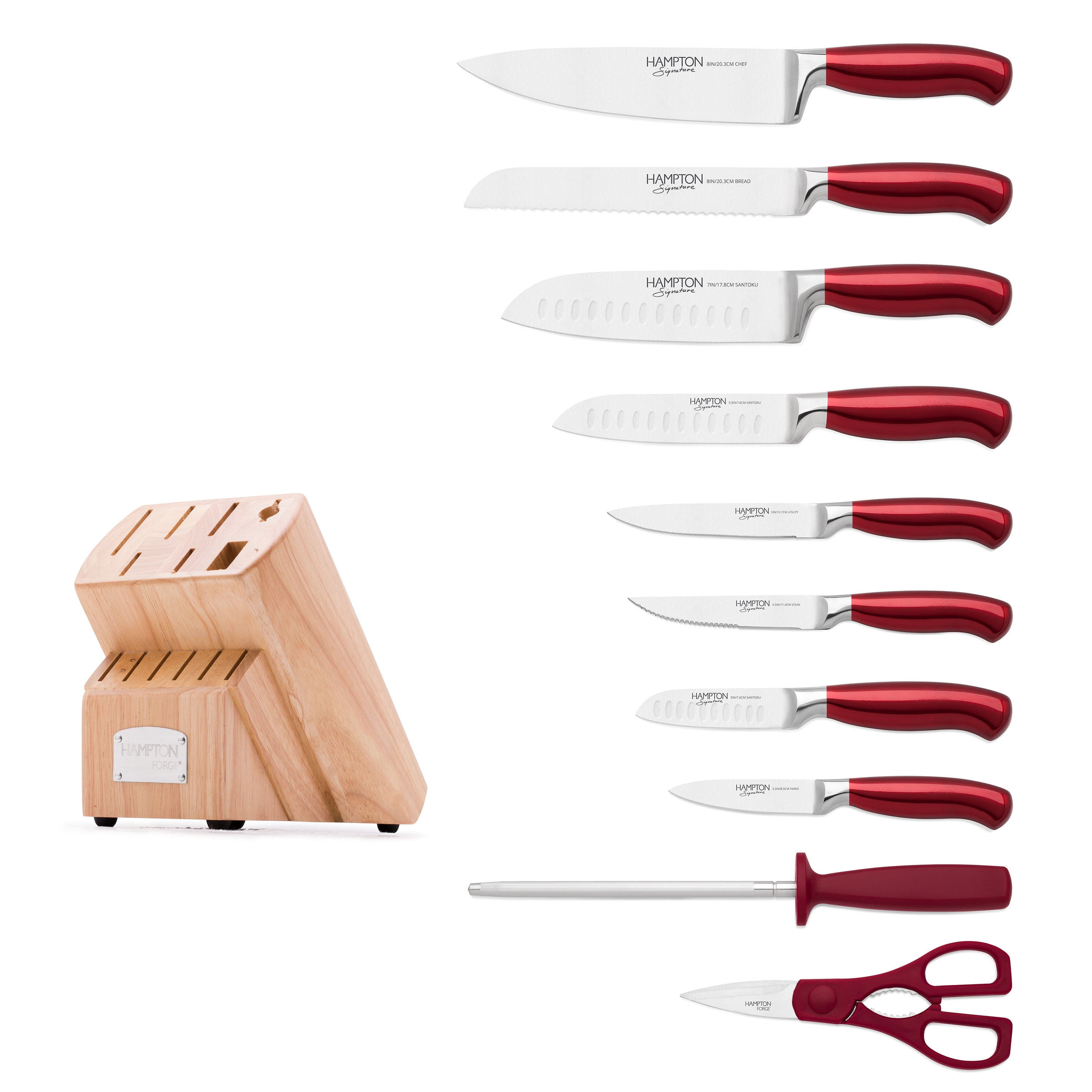 Hampton Forge Scs63504gs Karlstad Ash 4 Piece Cutlery Set
