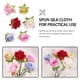 thumbnail image 5 of KAKOWELY 30 rosas artificiales, mini arreglos florales, material para manualidades., 5 of 5