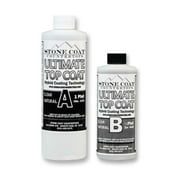 Ultimate Top Coat Epoxy (Natural Matte Finish) DIY Epoxy Resin Kit with Extra Scratch Resistance and UV Resistance for Protecting Your Surface! (Stone Coat Countertops)