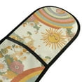 thumbnail image 4 of Yayeee Double Oven Mitt Kitchen Heat Resistant Baking 35" x7" Quilted Glove, Beige Clouds, 4 of 6