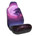thumbnail image 1 of Fotbe Purple Moon Tree Night Sky Funda para Asiento de Auto con Estampado – Impermeable y Antisudor – Ajuste Universal, Lavable a Máquina, Antideslizante (1 Pieza), 1 of 5