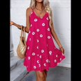 thumbnail image 4 of Vestido de Verano para Mujer 2025, Vestido Bohemio con Estampado Floral. Cártamo L, 4 of 8