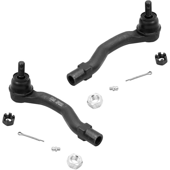 Detroit Axle - Front Outer Tie Rod Ends Replacement for Lexus ES300 Toyota Camry Highlander - 2pc Set Fits select: 2002-2003 TOYOTA CAMRY LE/XLE/SE, 2002-2003 TOYOTA HIGHLANDER LIMITED
