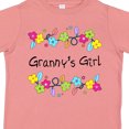 thumbnail image 4 of Inktastic Grannys Girl- Bright Flowers Girls Toddler T-Shirt, 4 of 5