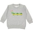 thumbnail image 2 of Inktastic Caterpillar 3 Toddler Sweatshirt, 2 of 4