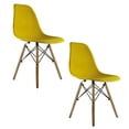 thumbnail image 1 of Juego de 2 Sillas Eames de Casa Amarillo Mundo In  Interior, 1 of 8