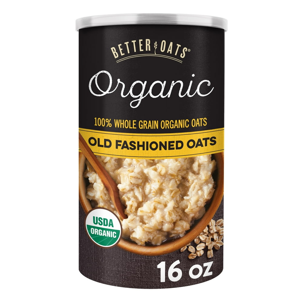 Better Oats Organic Old Fashioned Oats, 16 Ounce