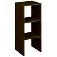 thumbnail image 2 of Open Box ClosetMaid Home Stackable 2-Cube Organizer Storage 31-Inch, Espresso, 2 of 2