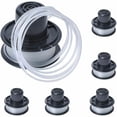thumbnail image 2 of Carrete de hilo Sincero A6226 compatible con cortadora de césped Black and Decker 6 m paquete de 6, 2 of 5